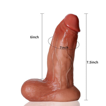 Jacob 7.5in Thick Dildo Blown Most Realistic Dildo With Balls